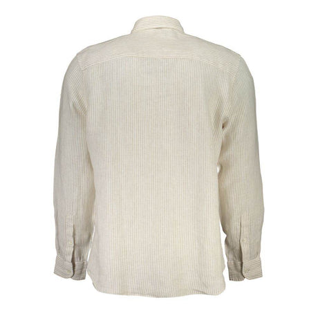 North Sails Beige Linen Shirt - Hilstor