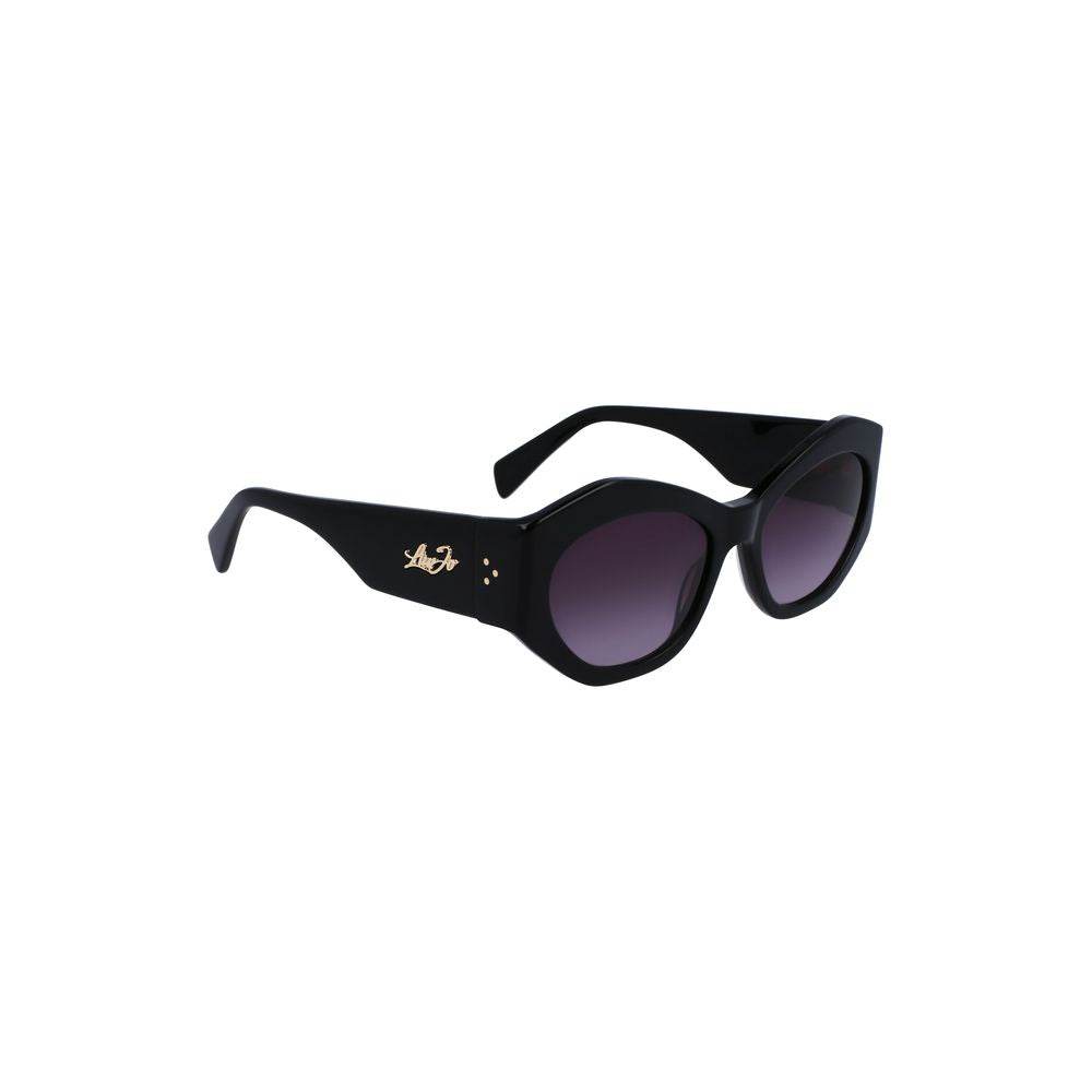 Liu Jo Black Acetate Women Sunglass - Hilstor