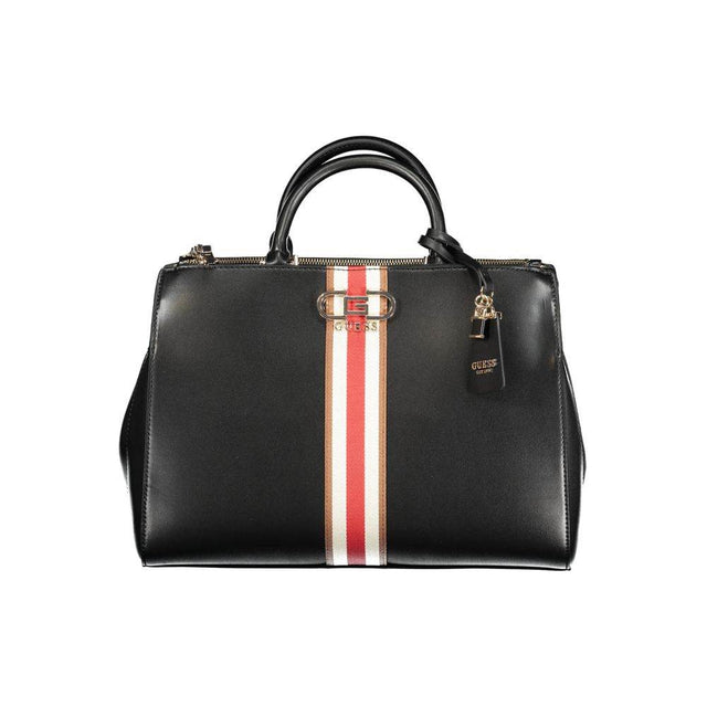 Guess Jeans Black Polyethylene Handbag - Hilstor