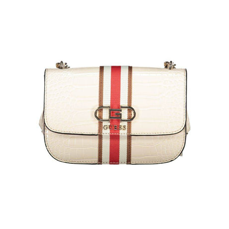 Guess Jeans Beige Polyethylene Handbag - Hilstor