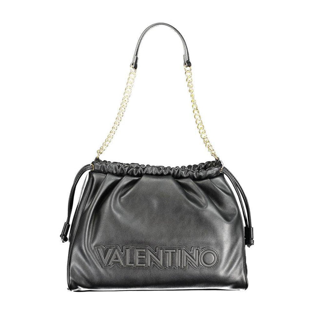 Mario Valentino Black Polyethylene Handbag - Hilstor