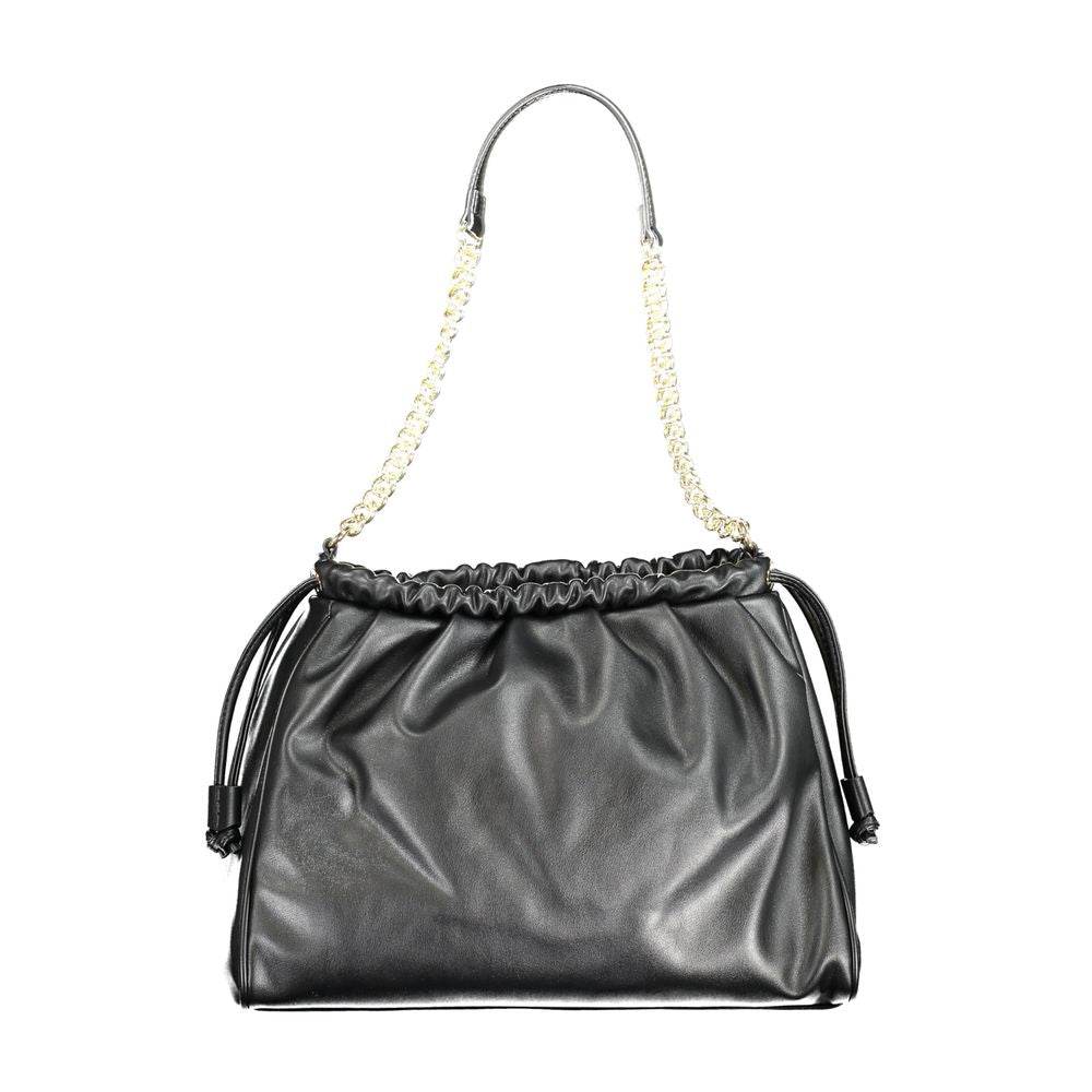 Mario Valentino Black Polyethylene Handbag - Hilstor