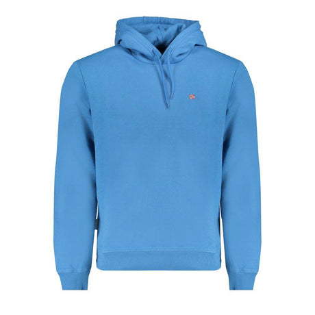 Napapijri Blue Cotton Men Sweater - Hilstor