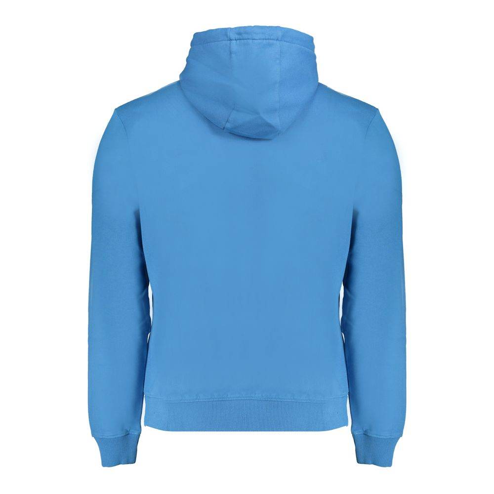 Napapijri Blue Cotton Men Sweater - Hilstor