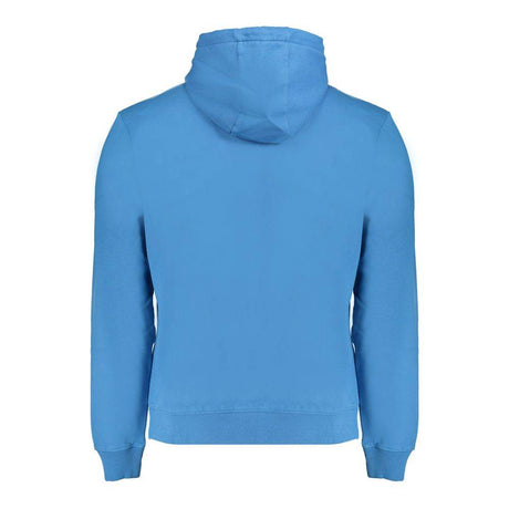 Napapijri Blue Cotton Men Sweater - Hilstor