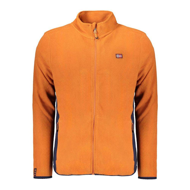 Norway 1963 Brown Polyester Men Sweater - Hilstor