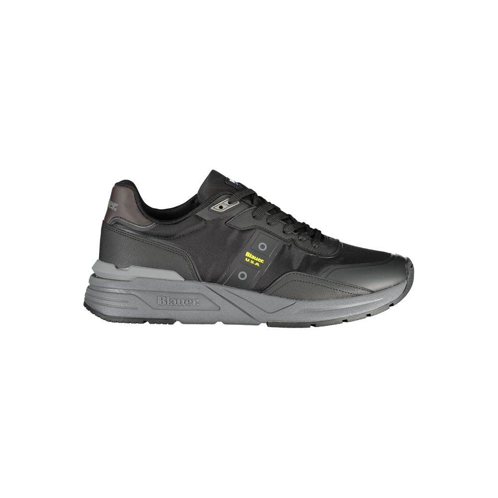 Blauer Black Polyester Sneaker - Hilstor