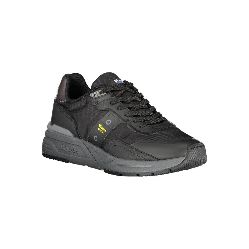 Blauer Black Polyester Sneaker - Hilstor