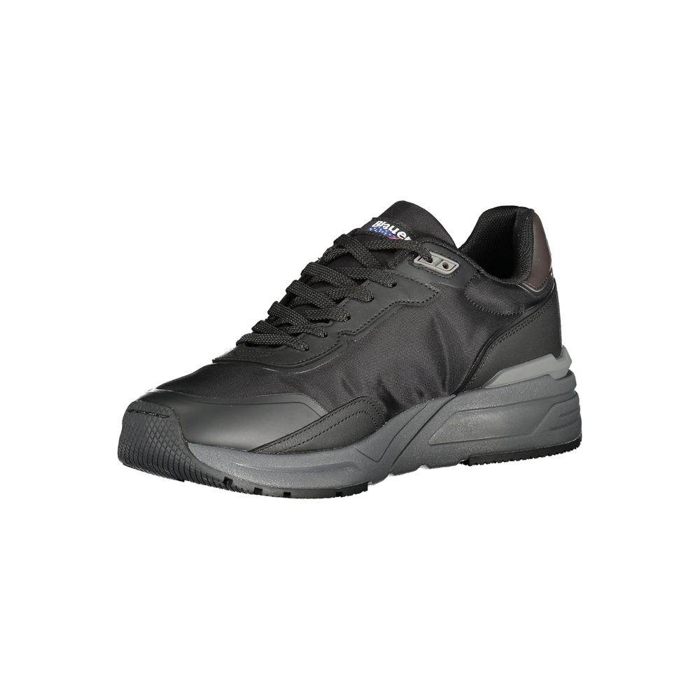 Blauer Black Polyester Sneaker - Hilstor