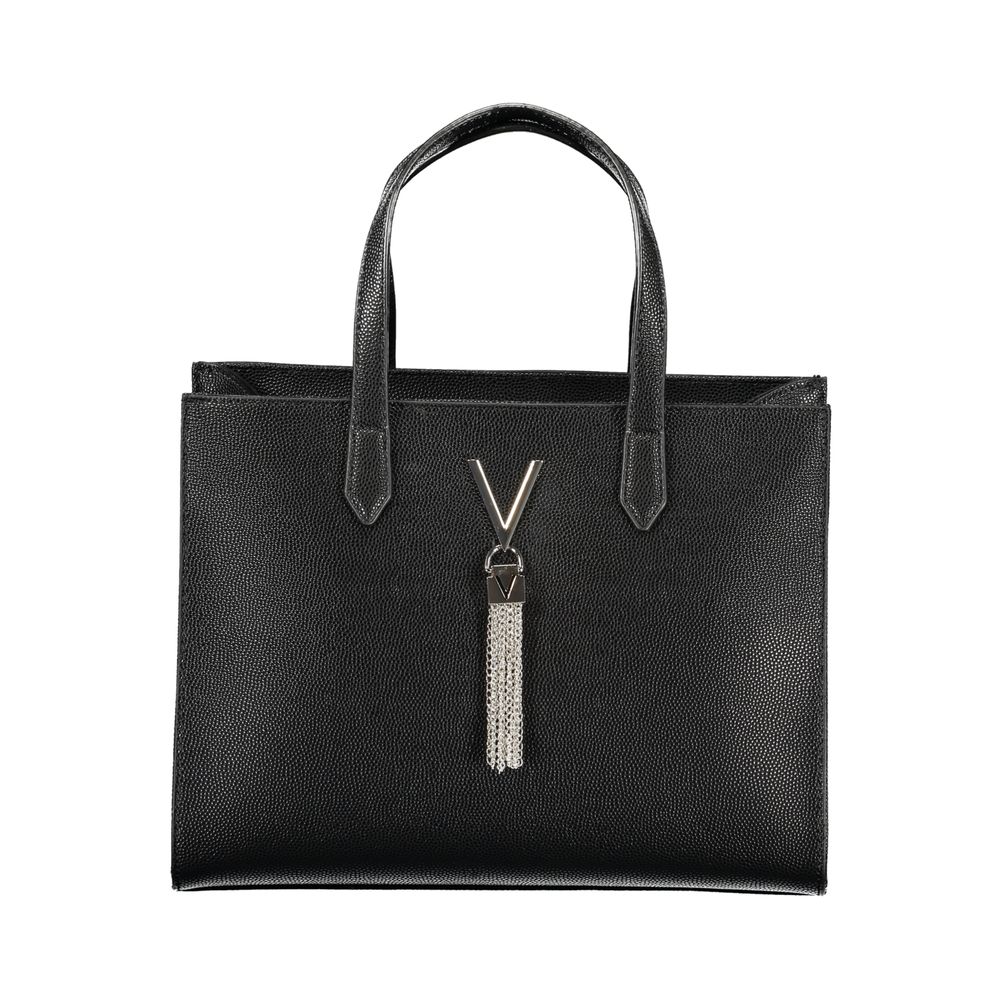 Valentino Tasker Sort Polyethylene Håndtaske til kvinder