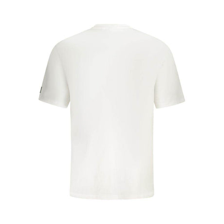Fila White Cotton Men T-Shirt - Hilstor