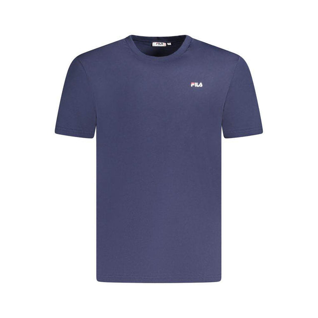 Fila Blue Cotton Men T-Shirt - Hilstor