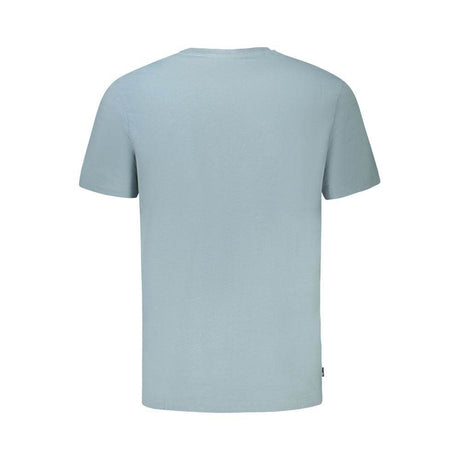 Timberland Light Blue Organic Cotton Men T-Shirt - Hilstor