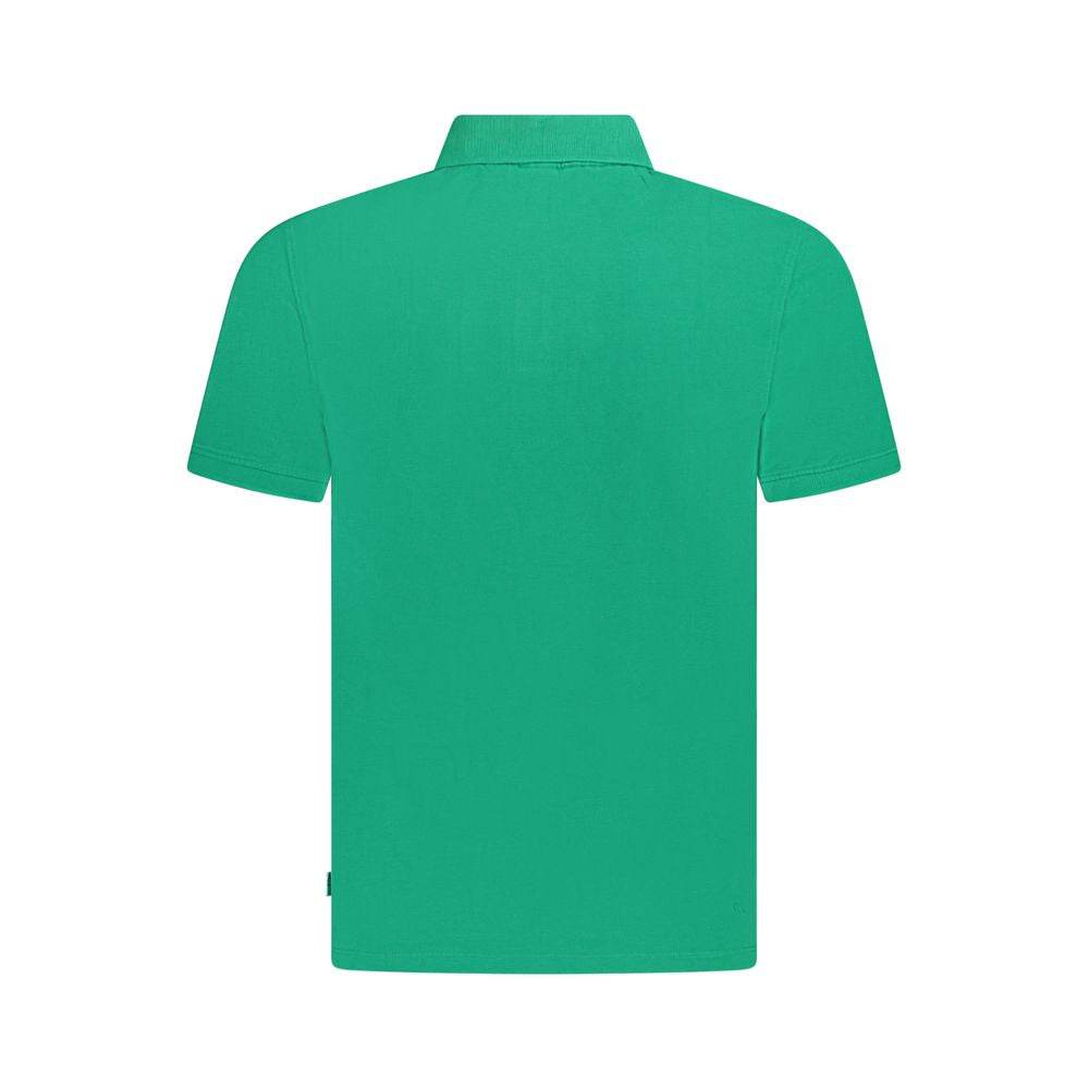 Pepe Jeans Green Cotton Polo Shirt - Hilstor