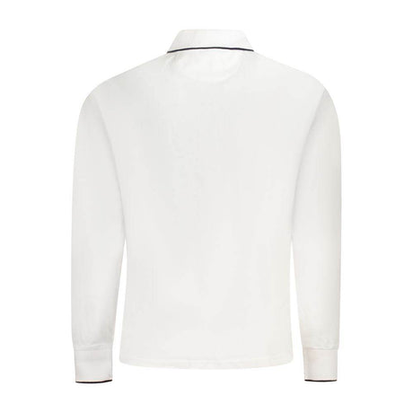 North Sails White Cotton Men Polo Shirt - Hilstor