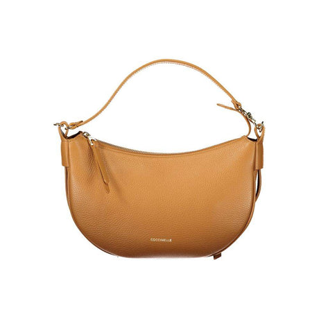 Coccinelle Brown Leather Handbag - Hilstor