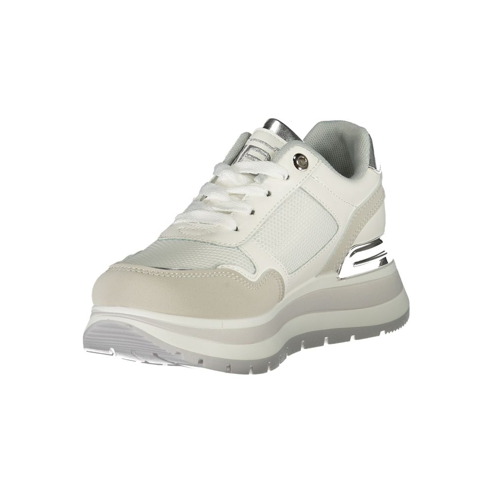 Laura Biagiotti Hvid Polyester Sneaker til kvinder