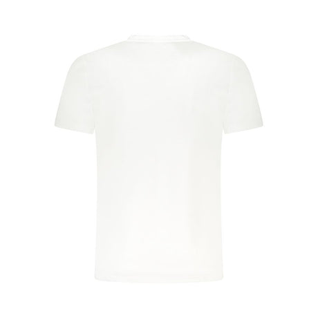 Cavalli Class Bianco Cotton Men T-Shirt
