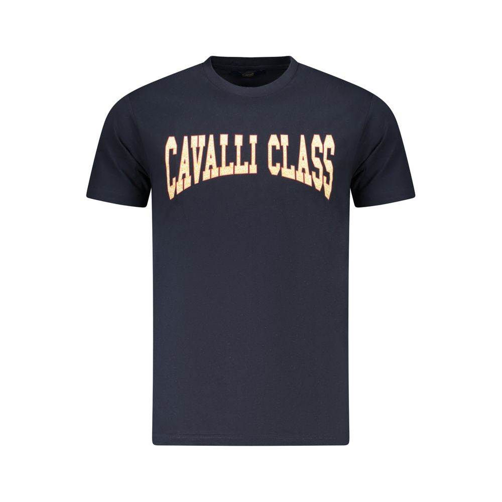 Cavalli klasse blå bomuld herre T-shirt