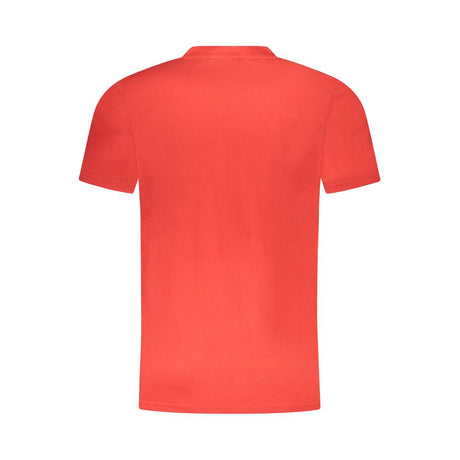 Cavalli klasse rød bomuld herre T-shirt