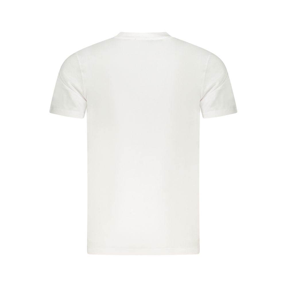 Cavalli Class White Cotton T-Shirt - Hilstor