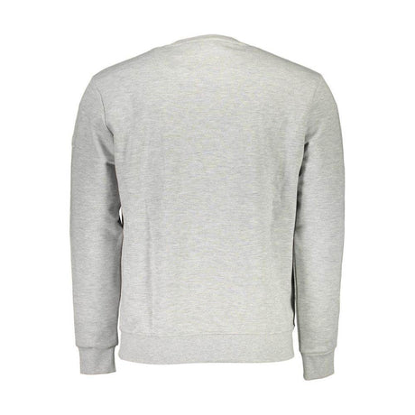 North Sails Gray Cotton Men Sweater - Hilstor