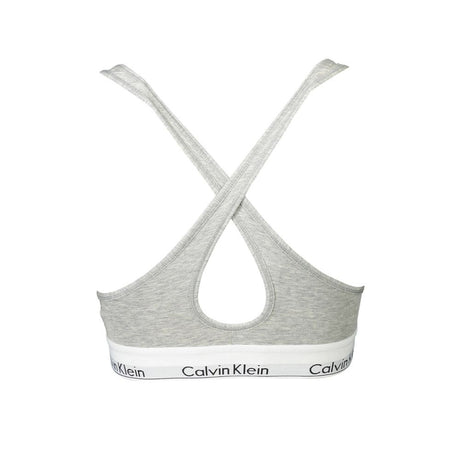 Calvin Klein Brown Cotton Women Bralette
