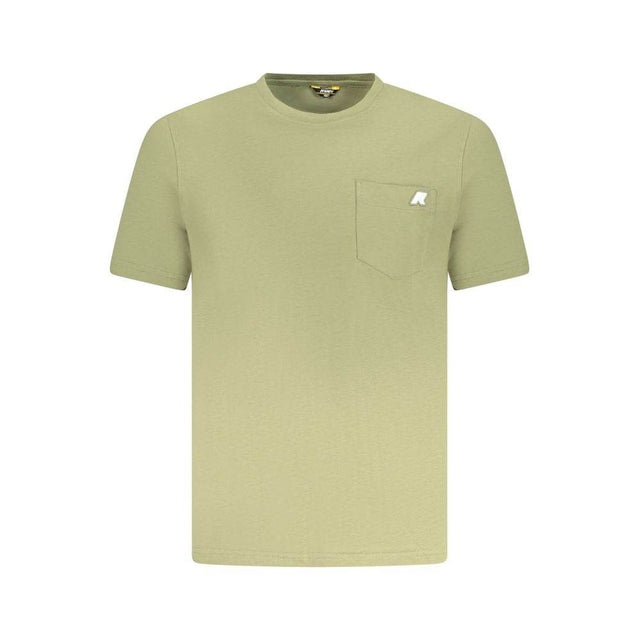 K-WAY Green Cotton T-Shirt - Hilstor