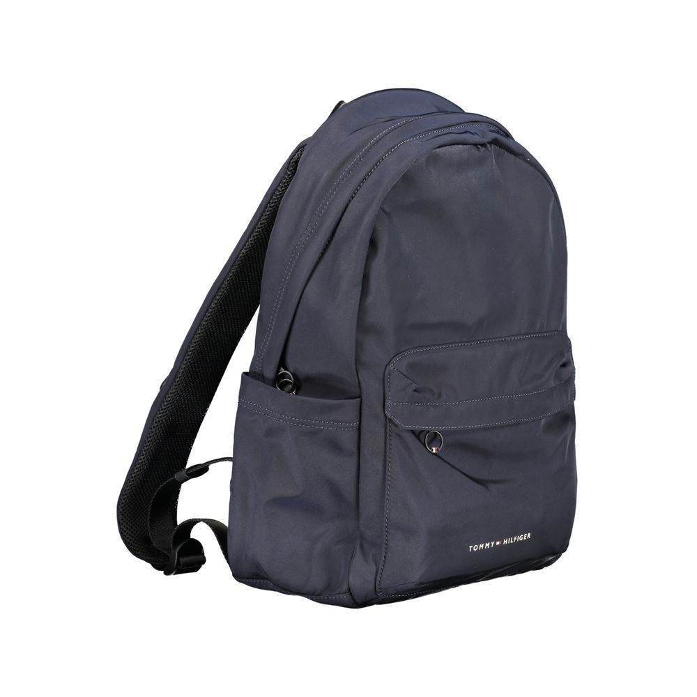 Tommy Hilfiger Blue Polyester Backpack - Hilstor
