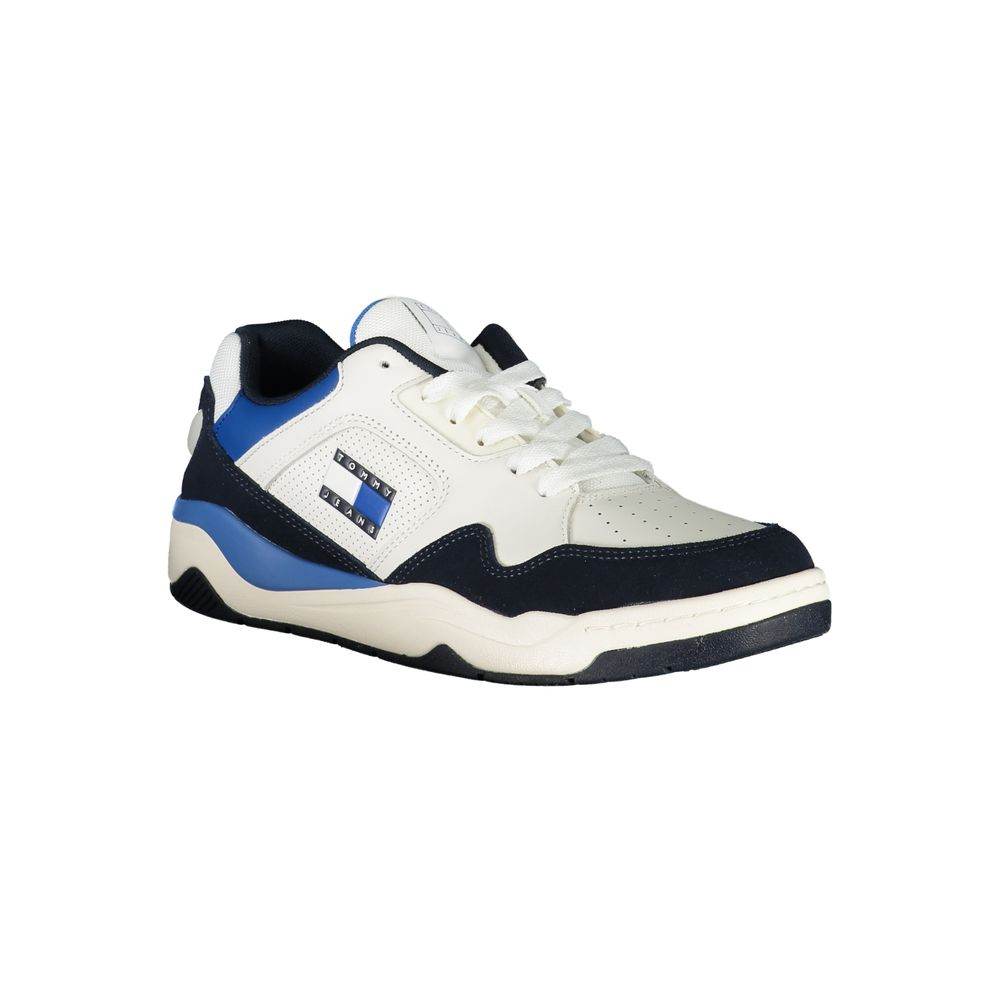 Tommy Hilfiger Blue Polyester Sneaker - Hilstor