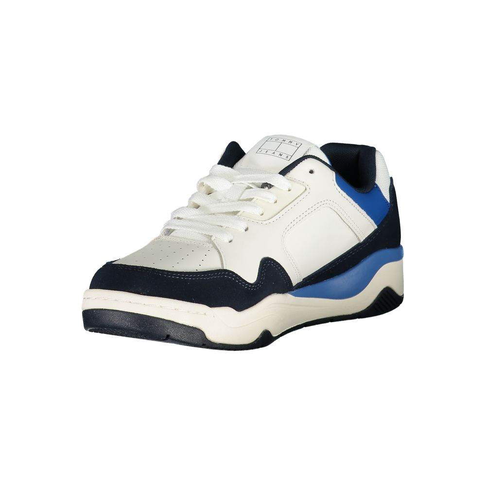 Tommy Hilfiger Blue Polyester Sneaker - Hilstor