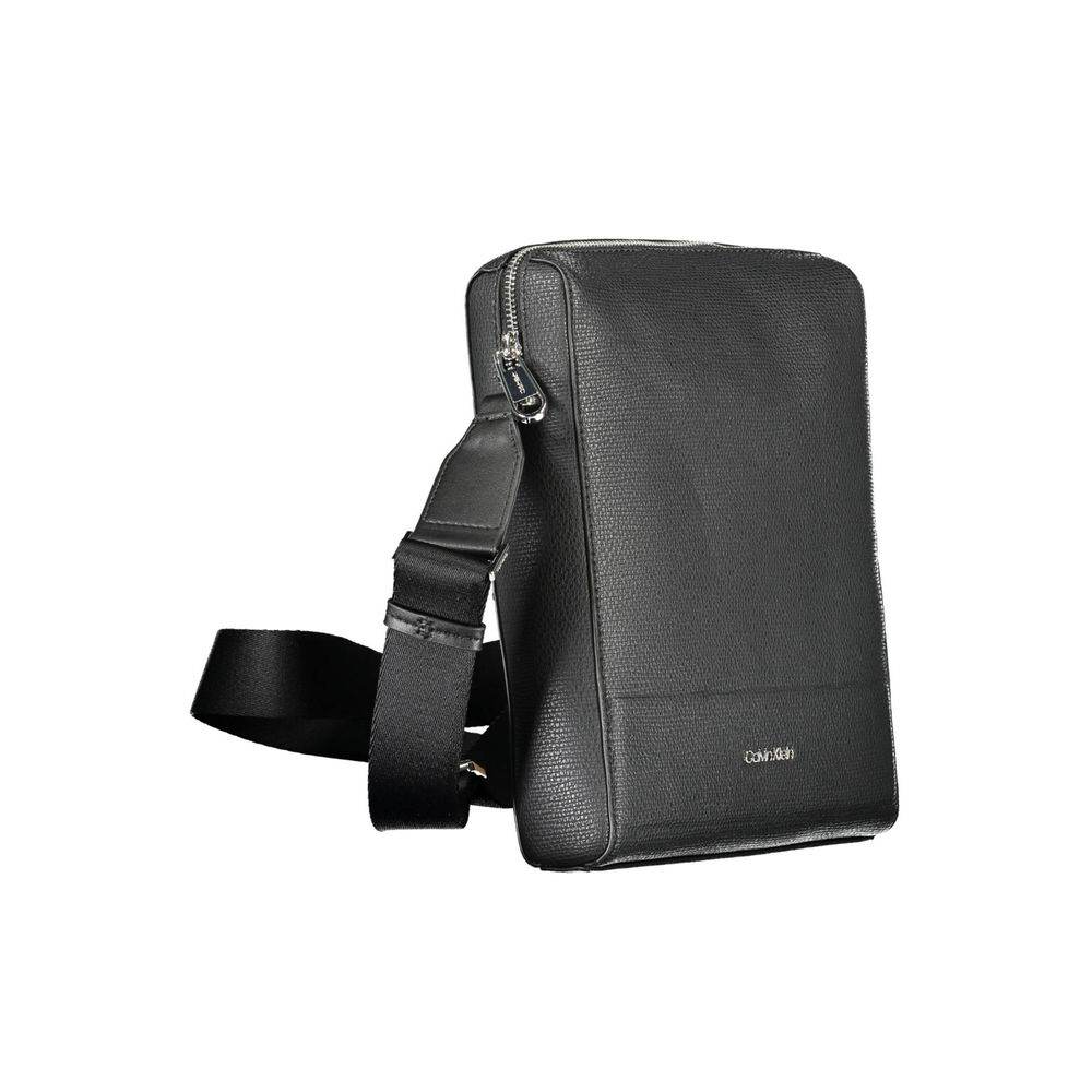 Calvin Klein Black Polyester Mens Shoulder Bag - Hilstor