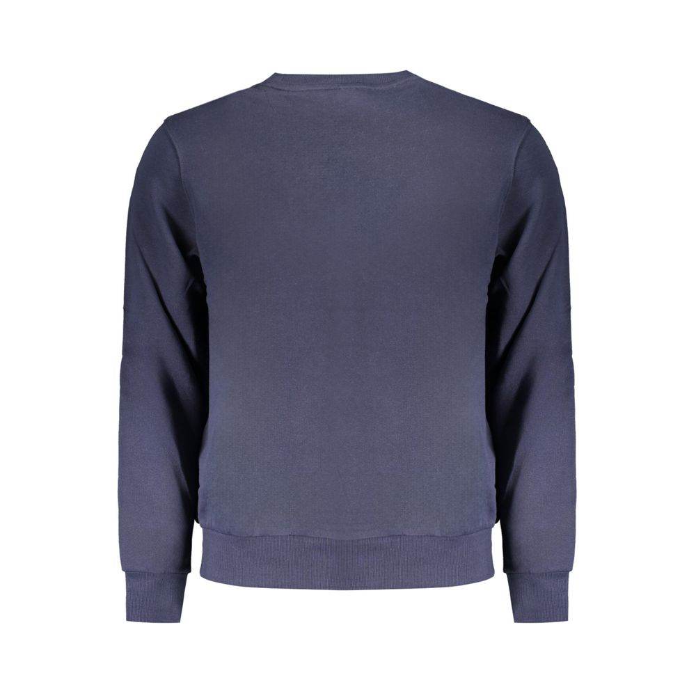 North Sails Blue Cotton Men Sweater - Hilstor
