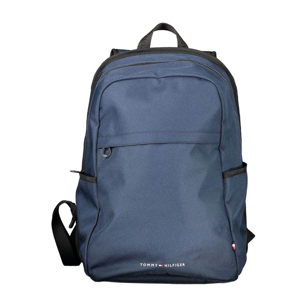 Tommy Hilfiger Blue Polyester Backpack - Hilstor