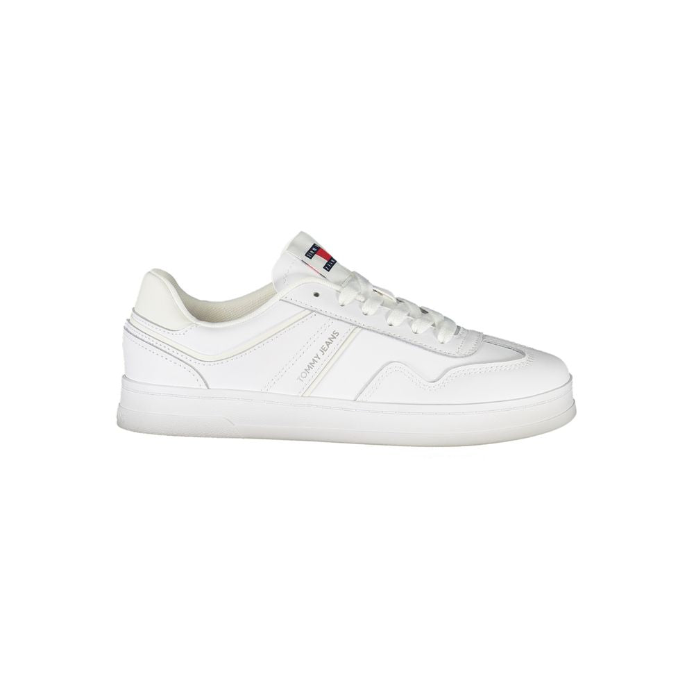 Tommy Hilfiger hvid polyethylen sneaker til kvinder