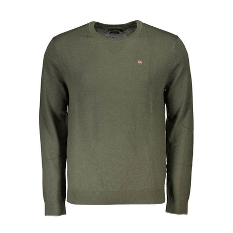 Napapijri Green Fabric Men Sweater - Hilstor