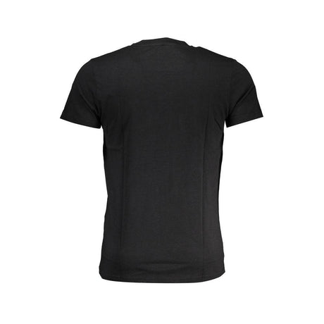 Cavalli Class Black Cotton T-Shirt - Hilstor
