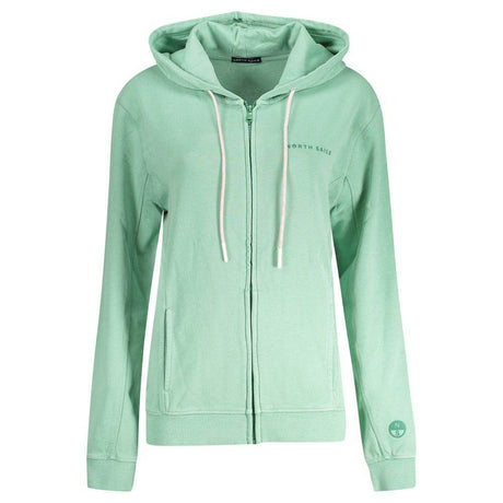 North Sails Green Cotton Women Sweater - Hilstor