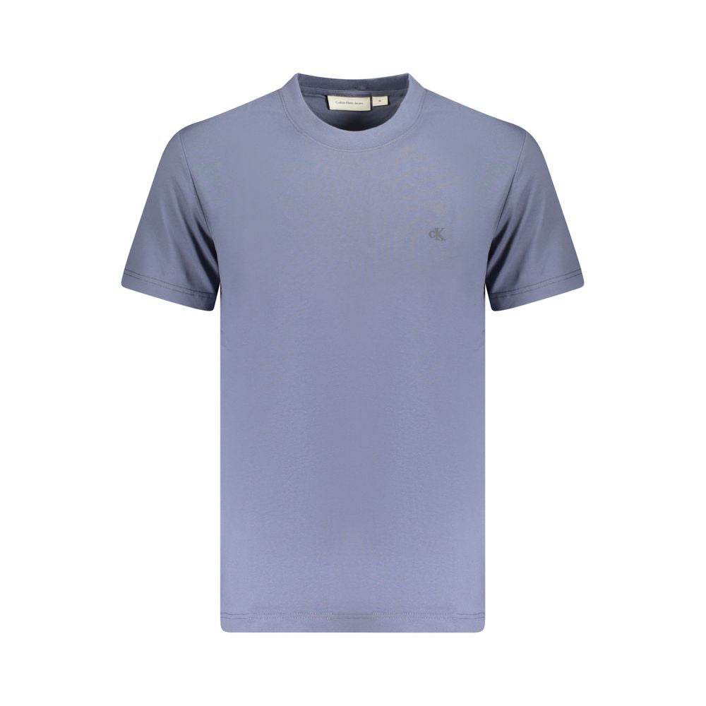 Calvin Klein Blue Cotton Men T-Shirt - Hilstor