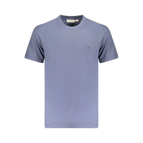 Calvin Klein Blue Cotton Men T-Shirt - Hilstor