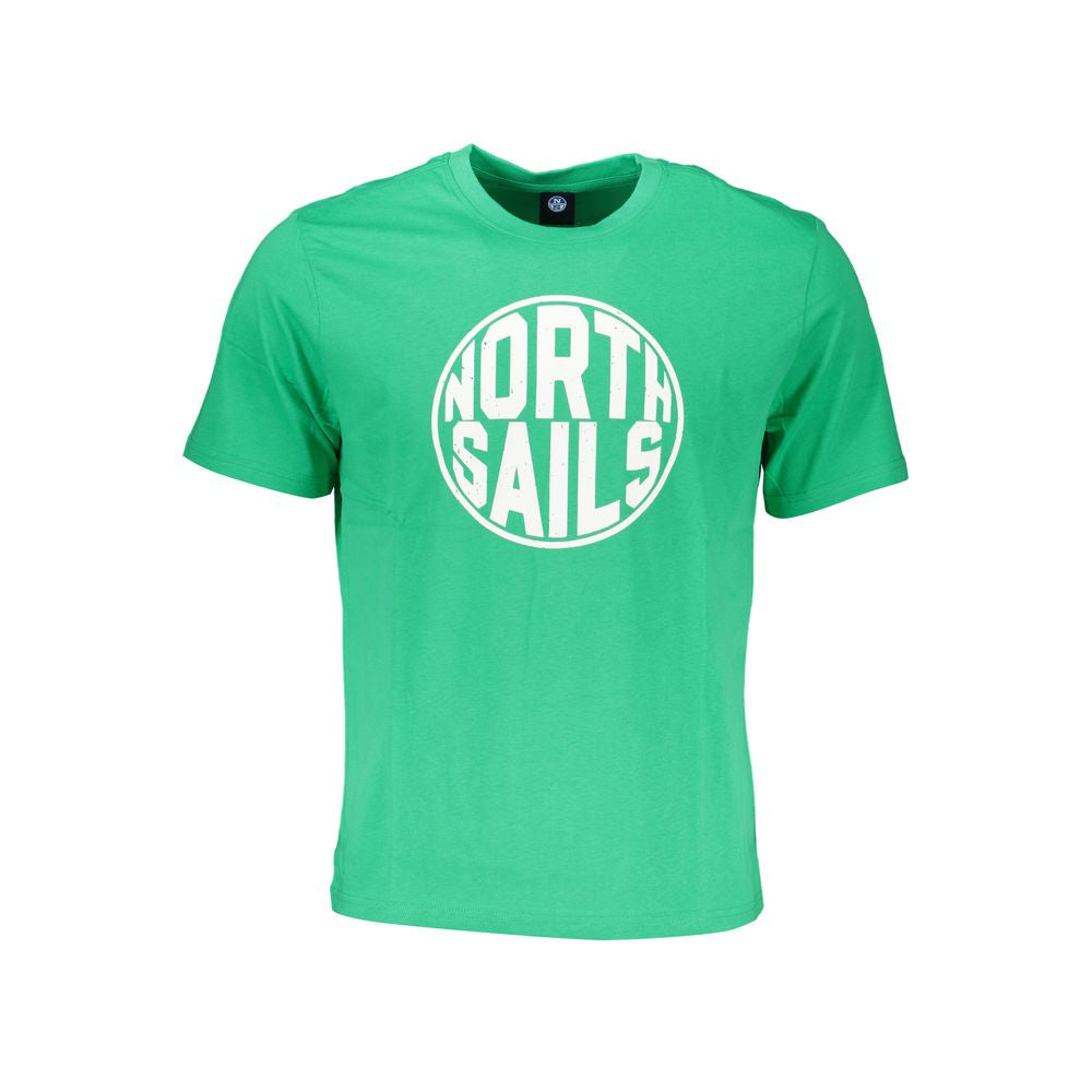 North Sails Grøn T-shirt i bomuld