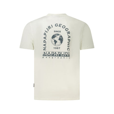 Napapijri hvid bomuld herre T-shirt