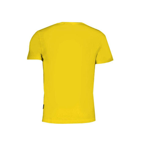 Napapijri Yellow Cotton T-Shirt - Hilstor