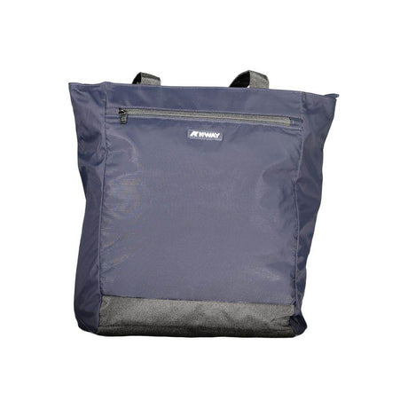 K-WAY Blue Polyester Handbag - Hilstor