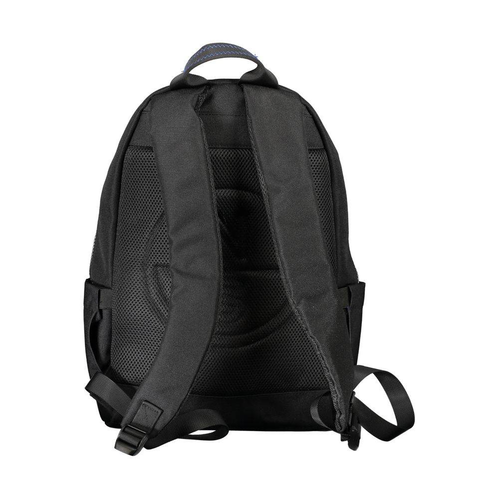 North Sails Black Polyester Men Backpack - Hilstor
