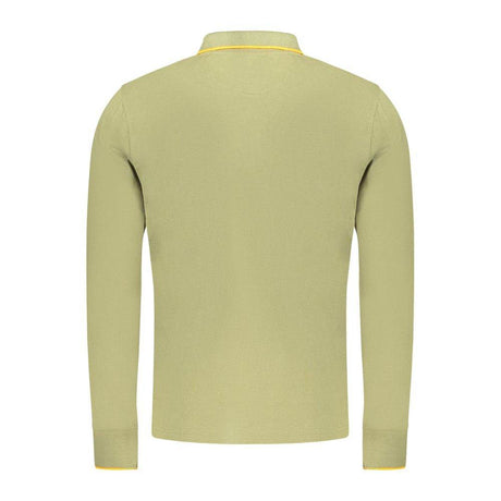North Sails Green Cotton Men Polo Shirt - Hilstor