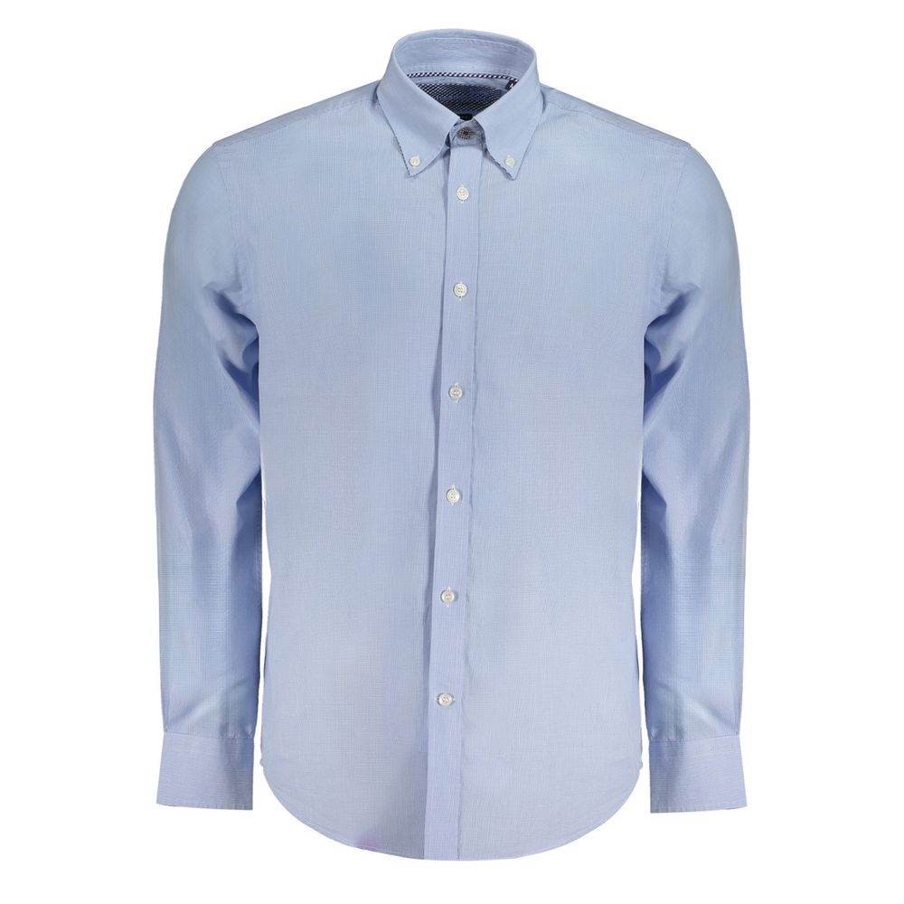 Harmont & Blaine Light Blue Cotton Men Shirt - Hilstor