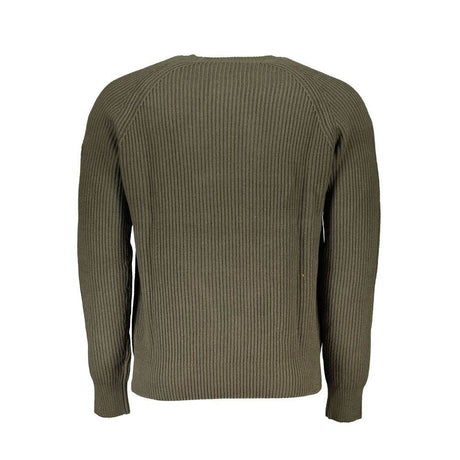 North Sails Green Cotton Men Sweater - Hilstor