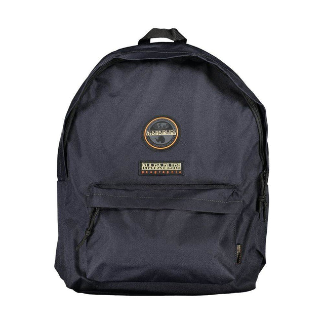Napapijri Blue Cotton Men Backpack - Hilstor
