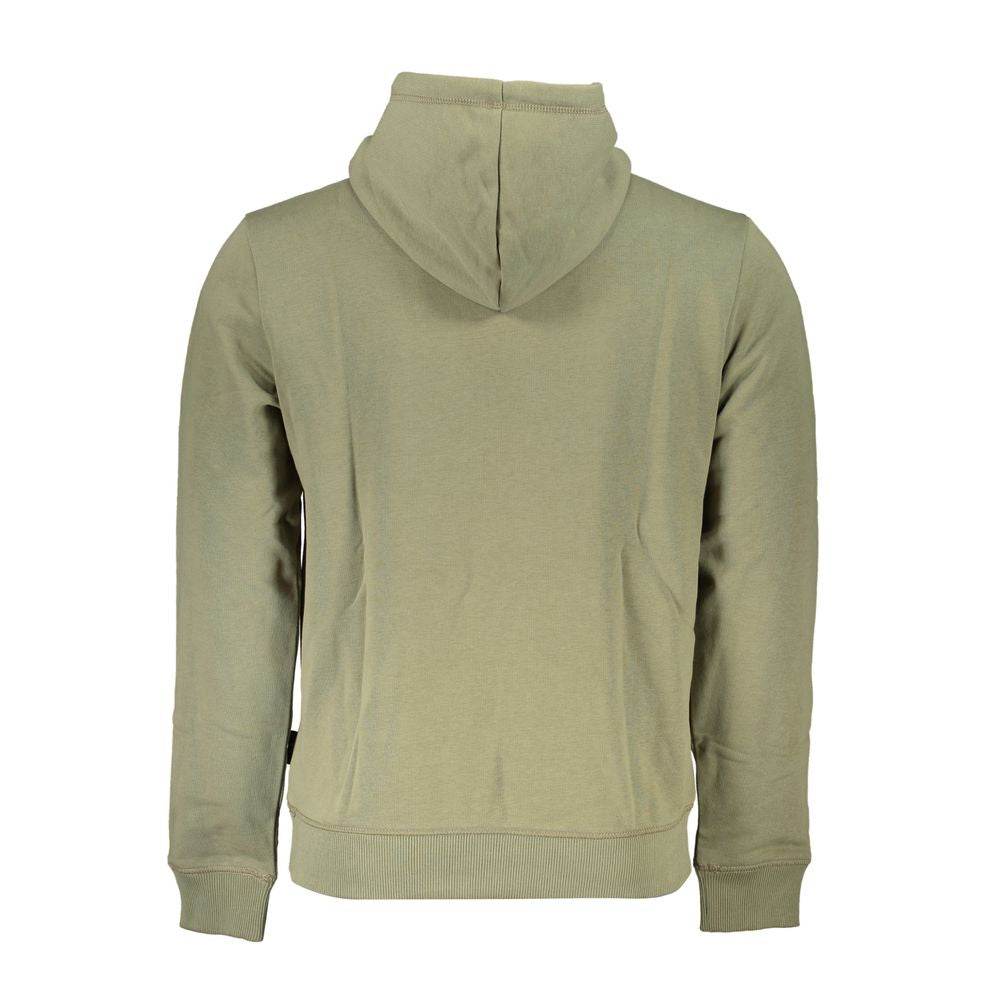 Napapijri Green Cotton Men Sweater - Hilstor